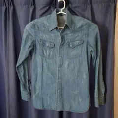 デニムシャツ　無印良品