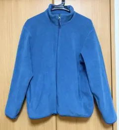 UNIQLO ユニクロ Mサイズ 青 ブルー 上着 もこもこ フリース アウター