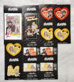 桃源暗鬼　一ノ瀬 四季　桃寺 神門　ジャージメイド　きゃらくたぶる ステッカー