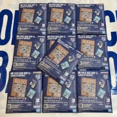 一番くじ　ワンピースベースショップ　アクリルブロック　未開封　10点セット