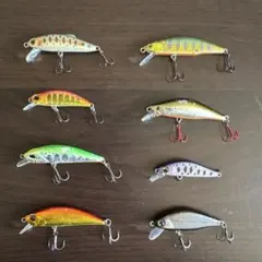 渓流ミノー 未開封品 7個セット メテオーラ ボウイ - メルカリ