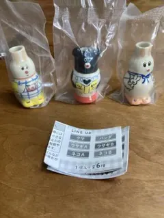 CYILABO チイラボ ミニチュアフィギュアコレクション 花瓶 一輪差し 3種