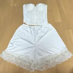 セモアブライダルインナー上下セット（パット付き）