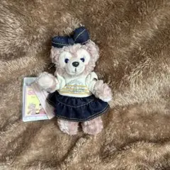 ディズニーシー　ダッフィーフレンズ　さシェリーメイ ぬいぐるみバッジ　未使用