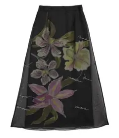 KEITAMARUYAMA×AMERI SHEER LAYERED DRESS