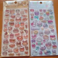 可愛いシール　×2セット　くま　うさぎ　新品未開封