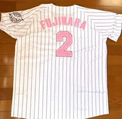ソフトバンクホークス 周東 SHUTO 23 ピンクフル ユニフォーム M