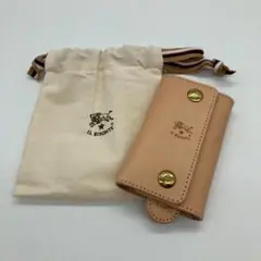 IL BISONTE ナチュラルレザー キーケース