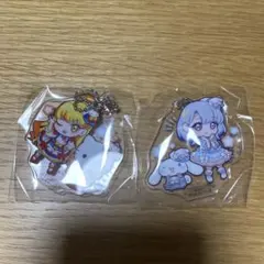 ひみつのアイプリ　サンリオ　アクリルキーホルダー　じゅりあ　える