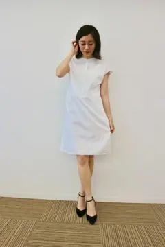 【新品】SunaUna スーナウーナ　レースワンピース　ホワイト　Mサイズ