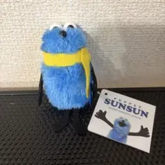 パペットスンスン ぬいぐるみマスコット winter ver. 黄マフラー