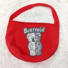 レア 非売品 Bearroid ベアロイド アズノゥアズ 赤色 トートバッグのサムネイル