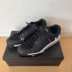 【美品】　Under Armour ゴルフシューズ 27cm 黒　スパイクありのサムネイル
