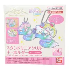 セーラームーン サンリオ スタンドミニアクリルキーホルダー