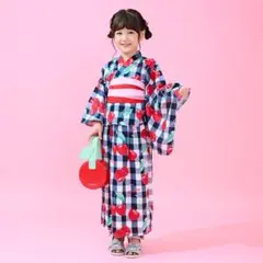 メゾピアノ 140cm 新品未使用 浴衣 チェリー柄 セットアップ 2024新作 メゾピアノ 140cm 新品未使用 浴衣 チェリー柄 セットアップ 2024新作