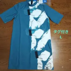 【タグ付き】adidas 半袖ワンピース ブルー系のサムネイル