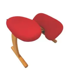 良品 ayur-chair アーユルチェア オクトパス レッド 姿勢矯正 昇降式