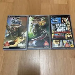 し*う様 モンスターハンター ポータブル 2本・GTA