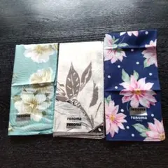 ハンカチ３枚組 renoma