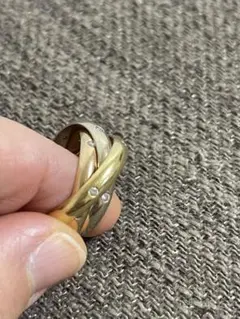 博多阪急購入♡ Cartier カルティエ トリニティリング SM 51 - メルカリ