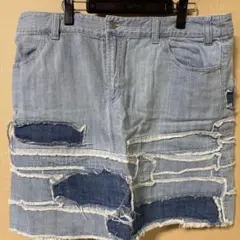 Edelweiss ダメージデニムタイトスカート