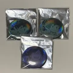 ヒロアカ ジャンフェス ホログラム缶バッジ 飯田天哉 緑谷出久