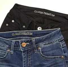 CLOSSHI PREMIUM クロップドパンツ2本組 Mサイズのサムネイル