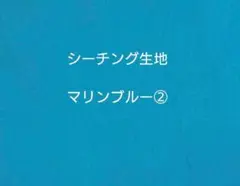 マリンブルー②　シーチング生地　コットン生地　綿生地　110×50