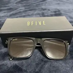 9FIVE ブラック スクエア サングラスのサムネイル