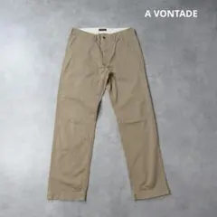 A VONTADE / テーパード ワーク チノ パンツ コットン トラウザーのサムネイル