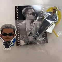 ELLY トレカ ステッカー 3連キーホルダー