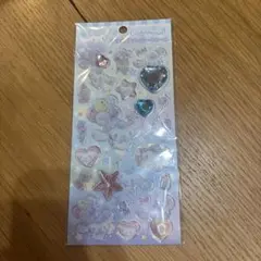 正規品 キラキララインストーンシール　シナモロール　サンリオ