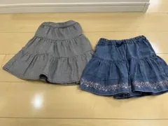 メゾピアノスカート＆anyFAMキュロット