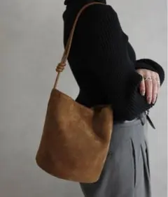 meilmada 牛革　スエード2wayショルダーバッグ