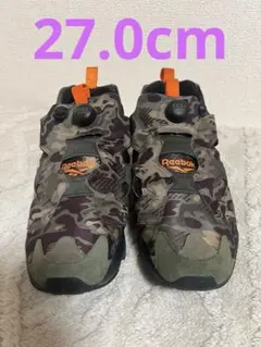 【美品・27.0】Reebok インスタポンプフューリー OG 迷彩 カモ