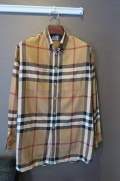 極美品】Burberry バーバリー 総柄 半袖シャツ 46 ユニセックス - メルカリ