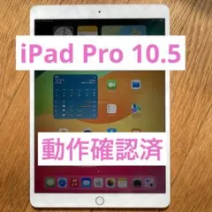 値下げ★iPad Pro 10.5 64GB Wi-Fi版 シルバー　動作確認済