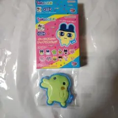 たまごっち　ぷっくりかわいいアップリケバッジ　ぬいピン　くちぱっち