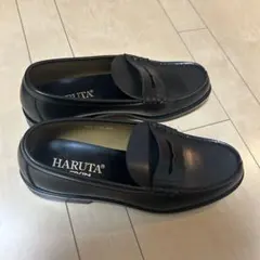 HARUTA ARVIN 28cm EEE ブラック ローファー