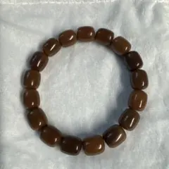 ブラウン 天然　菩提根　ブレスレット