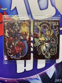 紅蓮蛇神王サマエル 黄金蛇神竜ウロボロス 未開封　神羅万象