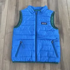 patagonia ベビー ベスト 2T 青
