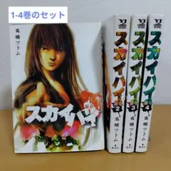 スカイハイ・新章 1-4巻　高橋ツトム　ヤケあり