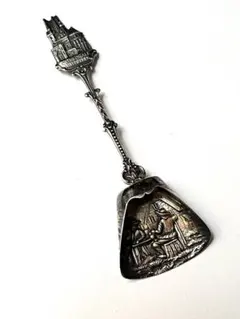 【最終値下げ】アンティーク スプーン まとめ売り 60本セット ビンテージ 英国アンティーク銀器【純銀】1904年 透かしのティースプーン