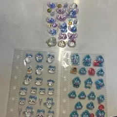 ポ*ン様 スティッチはちわれハンギョンシールお裾分け