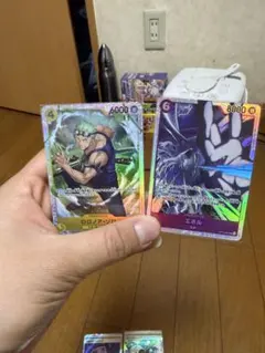 ゾロ 黄 エネル 紫 SR 神の島の冒険