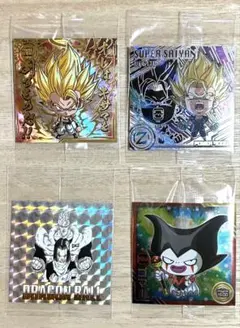 ドラゴンボール 超戦士シールウエハース ゴジータ ベジット 劇GR BR セット