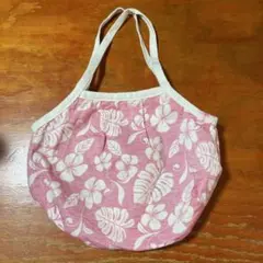 ハワイアン柄　トートバッグ