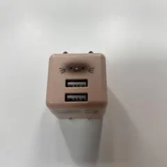 ラスタバナナ USB充電器 モネ 猫型 ACアダプター