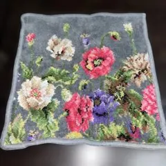 FEILER 花柄 ハンカチ 約22cm x 22cm
